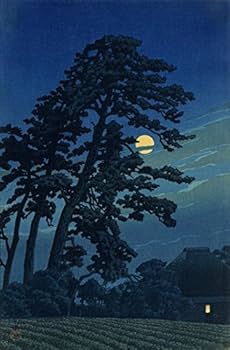 Amazon.com: Japanese Art Print - Full Moon in Magome by